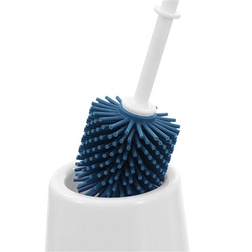 Silicone Bristle Toilet Brush Set