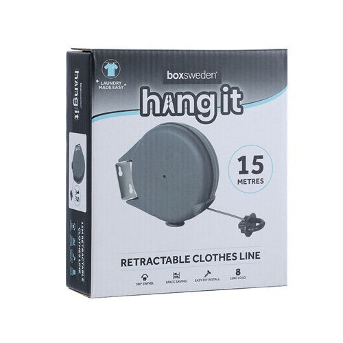 Hangit Retractable Clothes Line 15 Metres