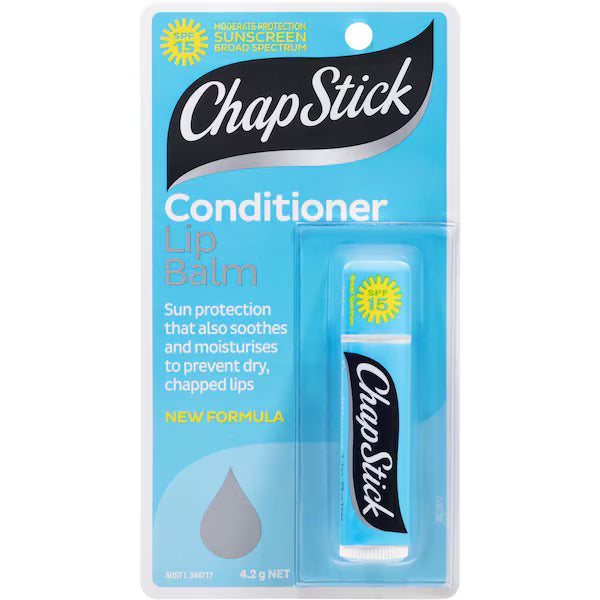 Chapstick SPF 15+ Conditioner Lip Balm With Sunscreen