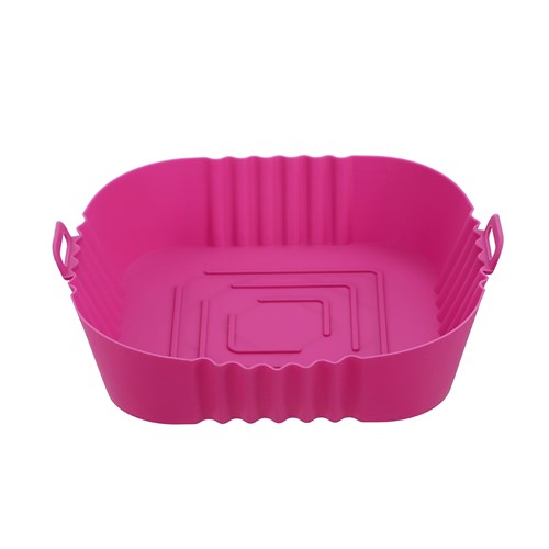 Silicone Air Fryer Tray 2Pk - Pink & Grey