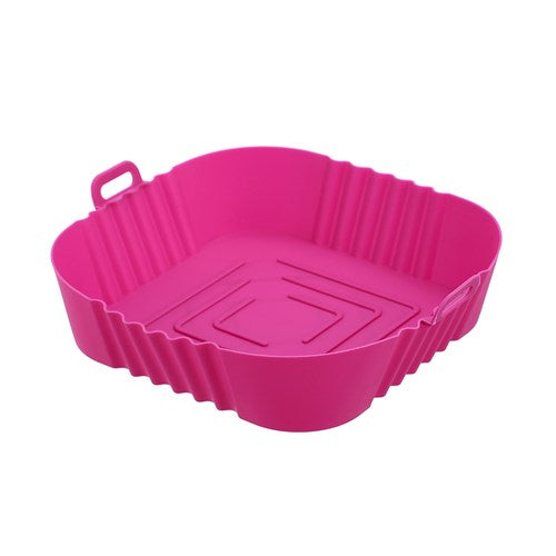 Silicone Air Fryer Tray 2Pk - Pink & Grey