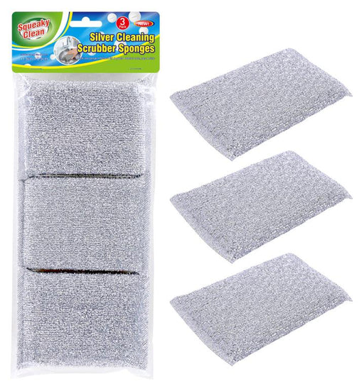 3PK Cleaning Scrubber Sponges