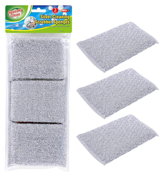 3PK Cleaning Scrubber Sponges