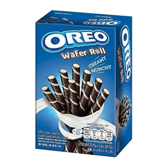 Oreo Wafer Rolls Vanilla 54g