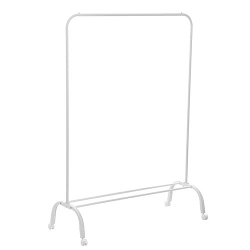 Metal Garment Rack With Wheels *** LOCAL DELIVERY ONLY *** No postage available on this item
