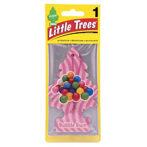 Little Trees Hanging Car Air Freshener - Bubblegum