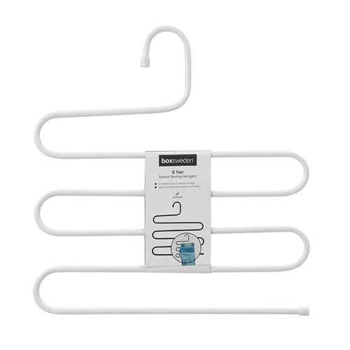 Space Saving Coat Hanger 5 Tier