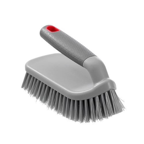 Prime Handled Hard Bristle Scrubbing Brush Soft Grip Large