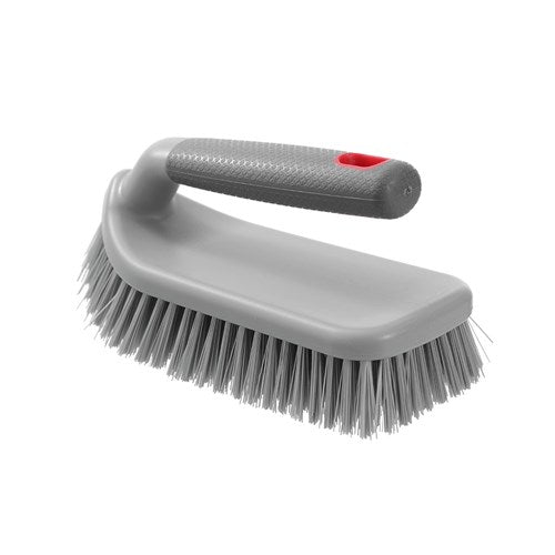Prime Handled Hard Bristle Scrubbing Brush Soft Grip Large