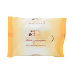Purely Active Age Supreme Facial Wipes 25 Pack