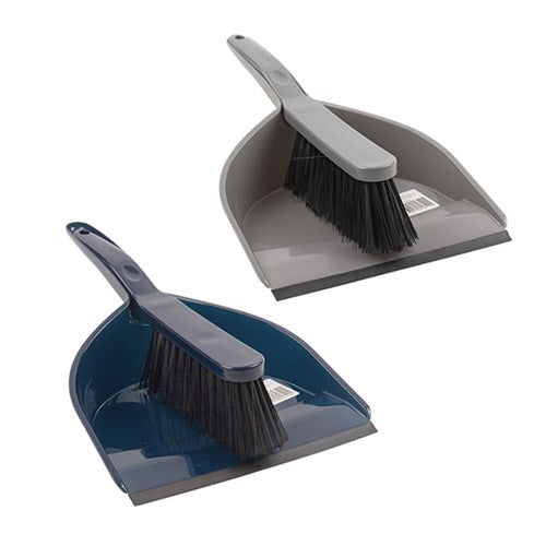 Dust Pan & Brush set - Assorted colours