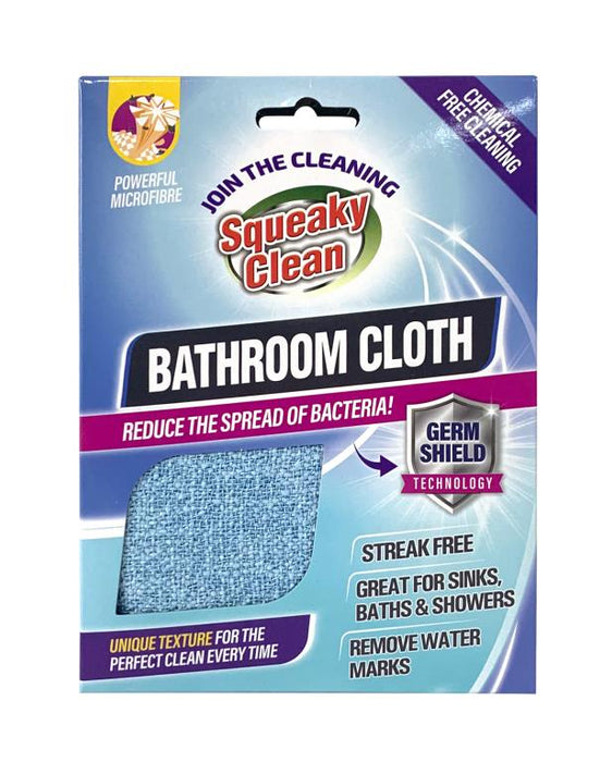 Germ Shield Technology Microfibre Cleaning Cloth - Bathroom