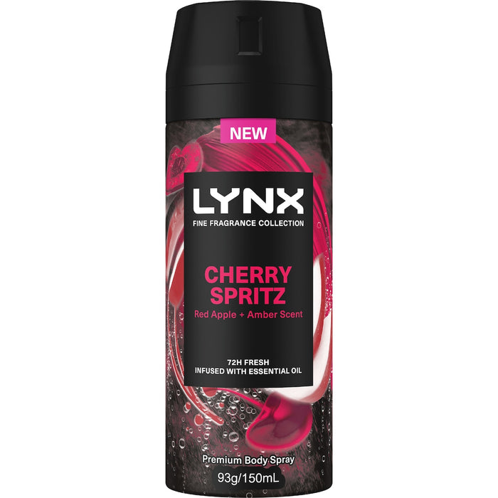 Lynx Fine Fragrance Body Spray Cherry Spritz 150ml