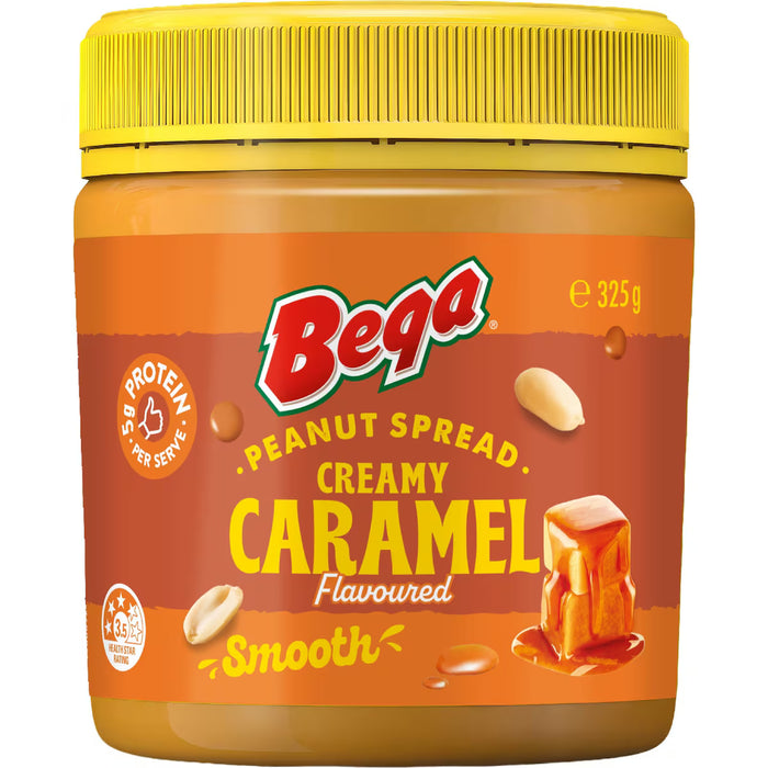 Bega Creamy Caramel Peanut Spread 325g