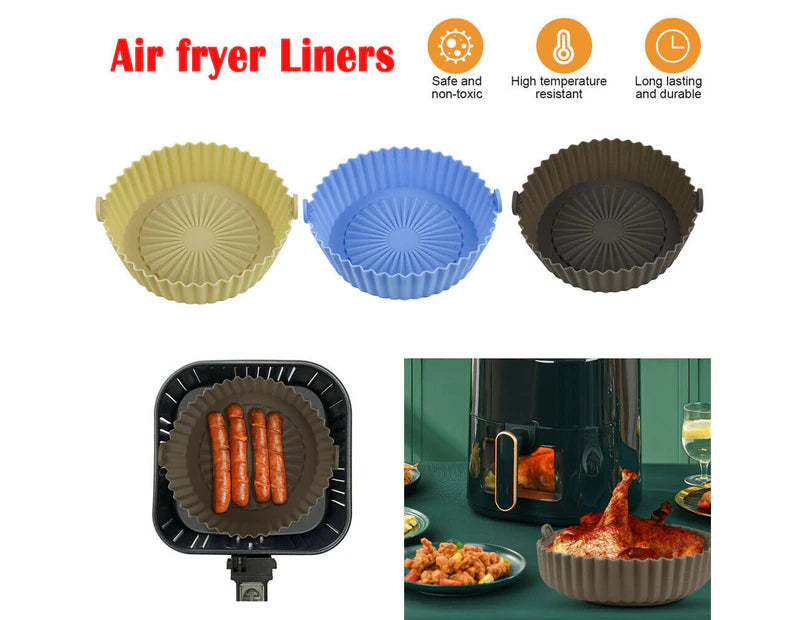 Air Fryer Silicone Liner Non-Stick Reusable