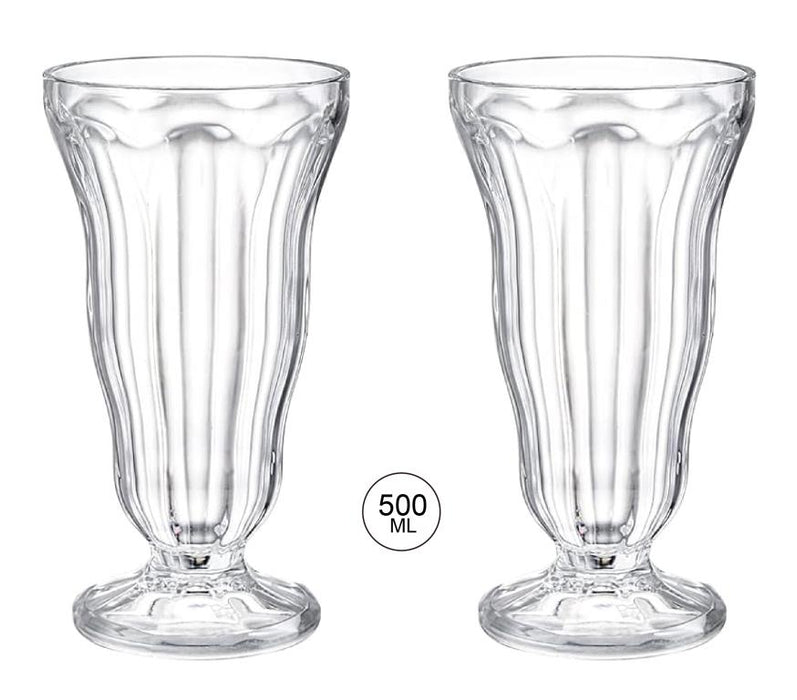 Acrylic Ice Cream Sundae Cups 500ml - SINGLE