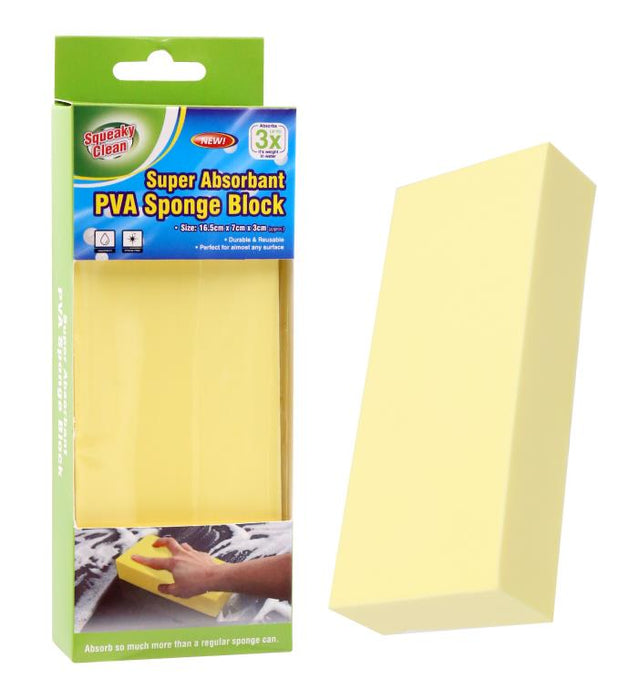 Super Absorbant PVA Chamois Sponge