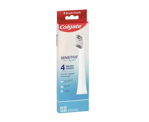 Colgate Sensitive Pro Relief Toothbrush Head Pack of 4