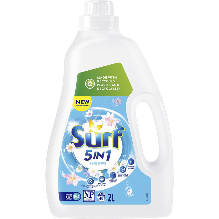 Surf Sensitive Laundry Liquid 2 Litre
