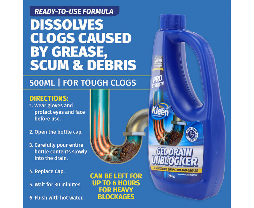 Drain Unblocker Gel 500ml