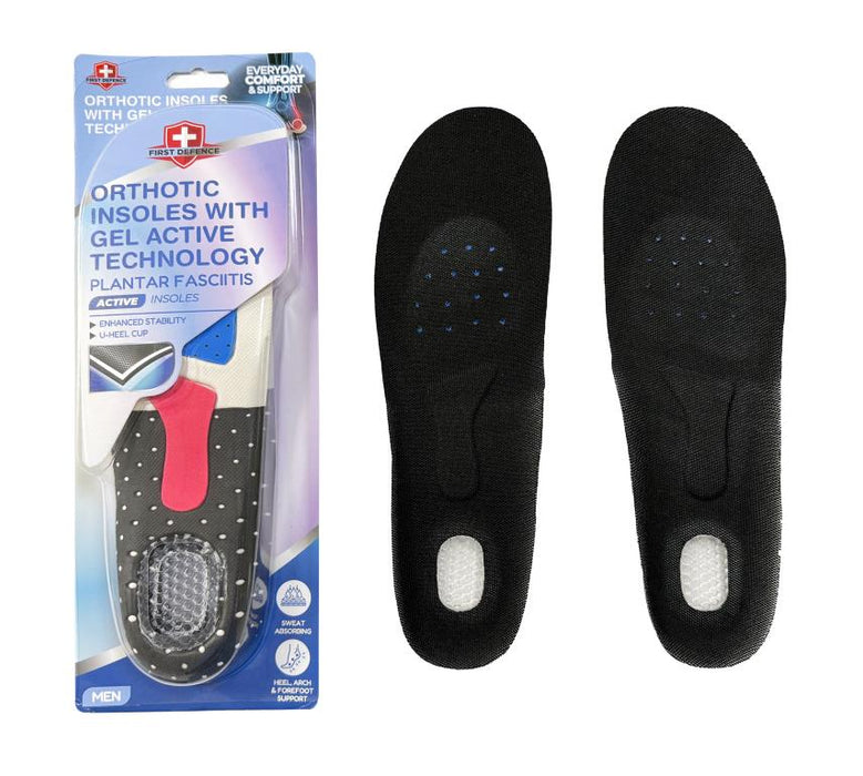 Orthotic Insoles With Gel Active Technology
