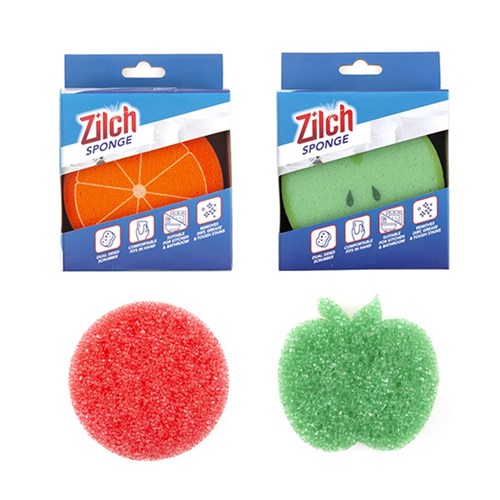 Dual Sided Sponge Scourer - Assorted Shapes