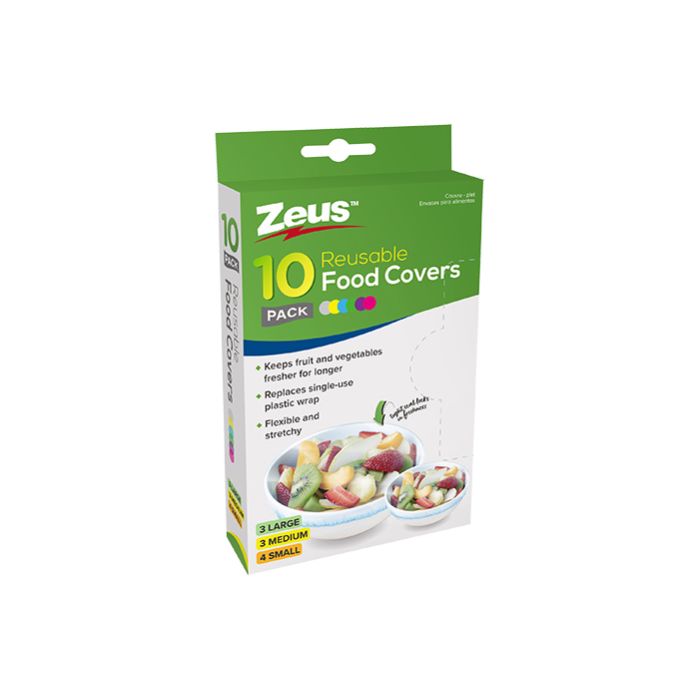Zeus Re-Usable Elastic Food Covers 10PK
