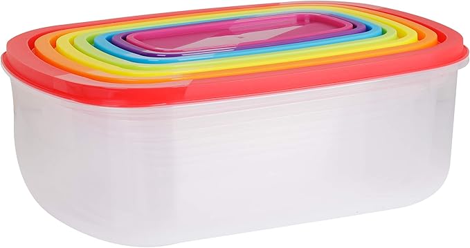 Fresh Guard Plastic Container Set 14PK - Rectangular
