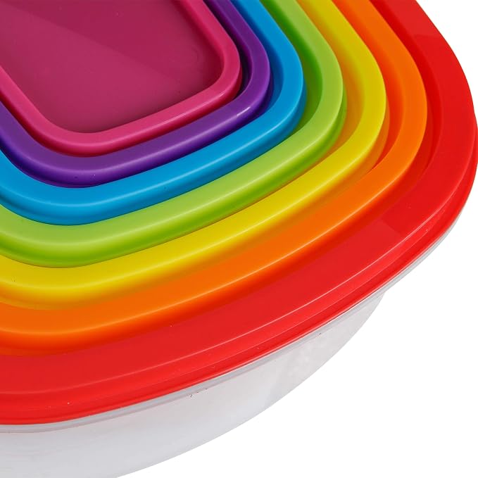 Fresh Guard Plastic Container Set 14PK - Rectangular