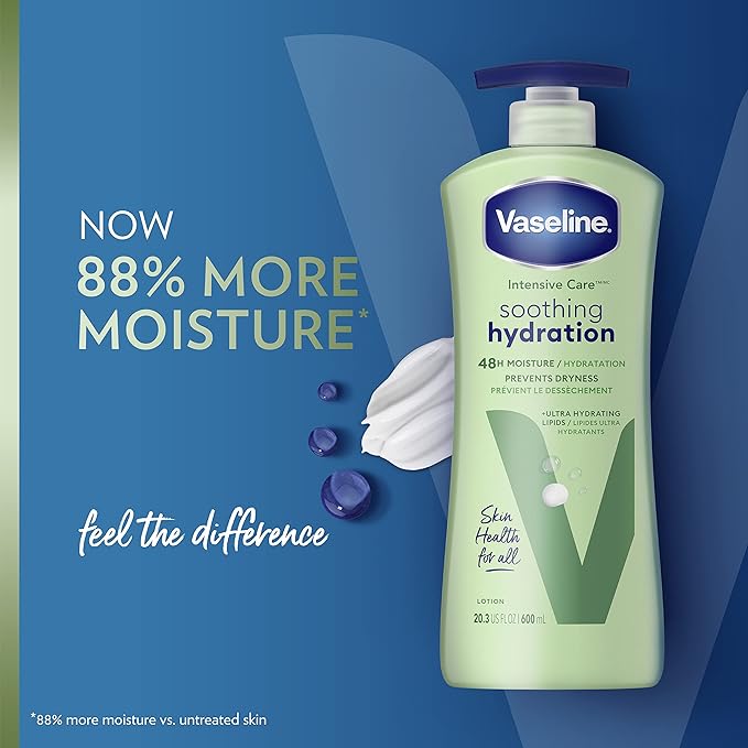 Vaseline Intensive Care Soothing Hydration Body Lotion 600mL