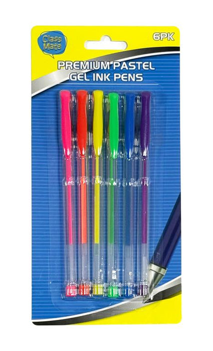 Gel Ink Pens 6PK