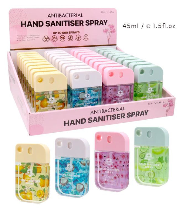 Scented Antibacterial Hand Sanitiser Spray