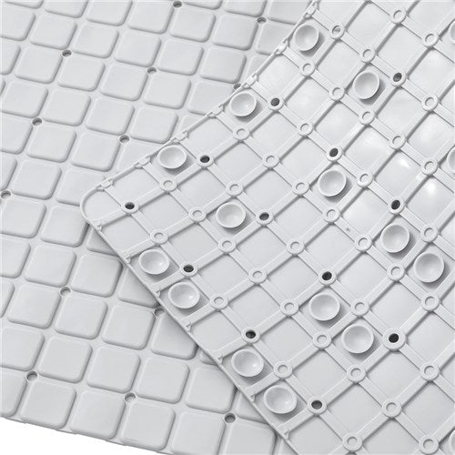 Non-Slip Bath Mat Grey