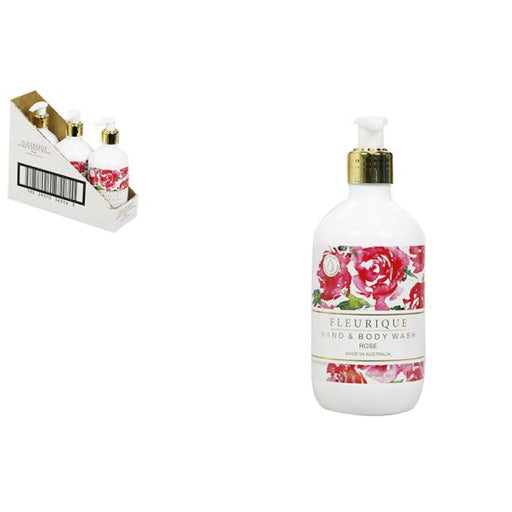 Fleurique Luxury Hand & Body Wash - Rose 300ml
