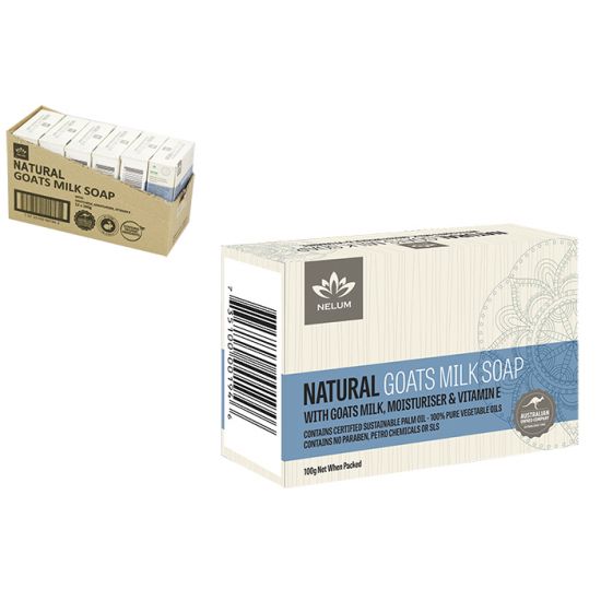 Nelum Natural Soap Bar - Goats Milk