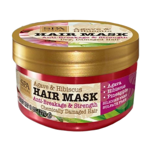 Spa Luxury Hair Mask - Anti Breakage & Strength - Agave Hibiscus 170g