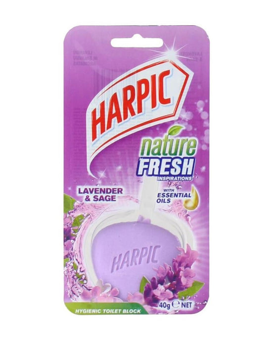 Harpic Toilet Block Lavender 40g