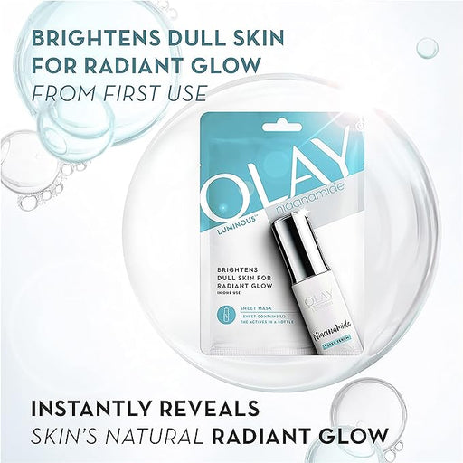 Olay Sheet Mask Luminous Niacinamide + Hyaluronic