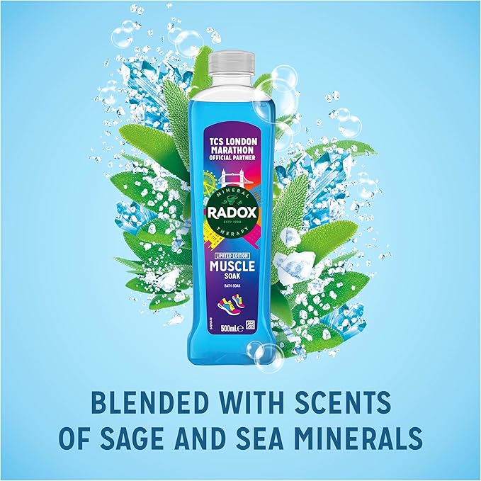 Radox 500ml Bath Soak Muscle Soak Limited Edition
