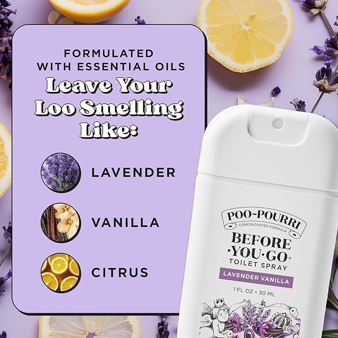 Smell Proof Before You Go Toilet Spray - Lavender Vanilla