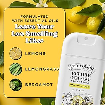 Smell Proof Before You Go Toilet Spray - Lemon Citrus