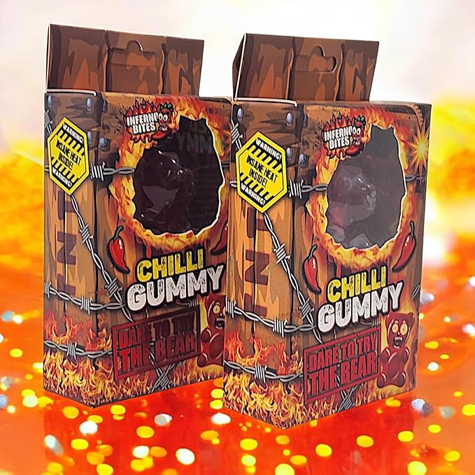 Giant Chilli Gummy Bear 90g - HOT !!!