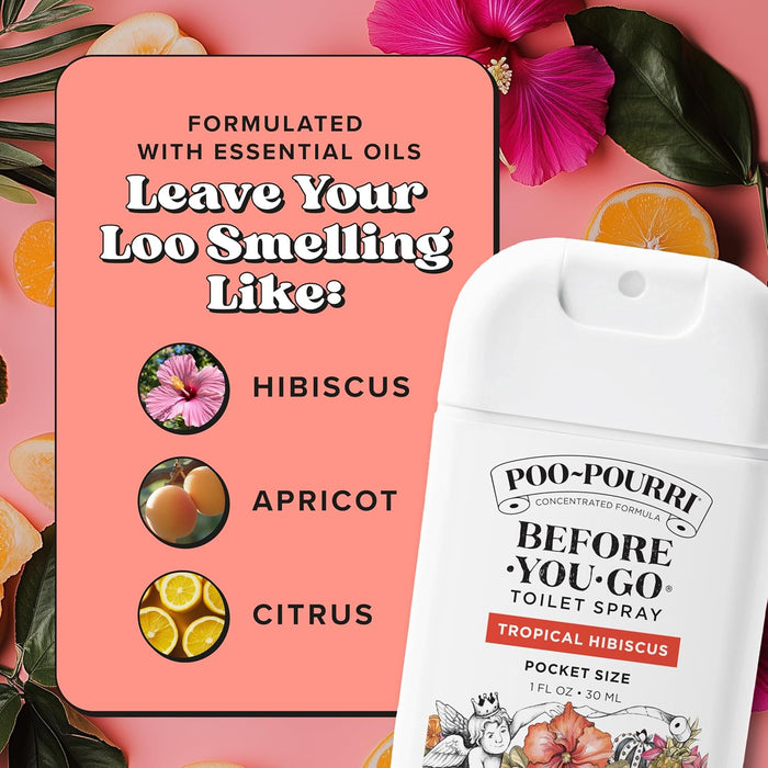 Smell Proof Before You Go Toilet Spray - Hibiscus