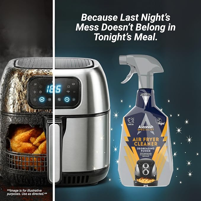 Astonish 750ml Air Fryer Cleaner Degreasing Power