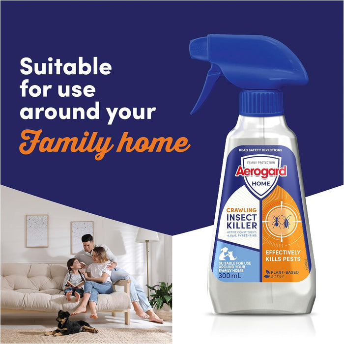 Aerogard Crawling Insect Killer Home Plant Based Active 300ml