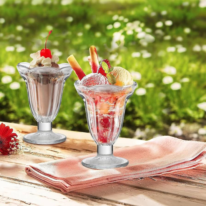 Acrylic Ice Cream Sundae Cups 500ml - SINGLE
