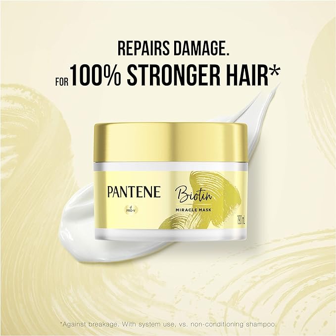 Pantene Miracle Mask Jar Biotin Nourish 190ml