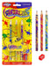 Rainbow Swirlies - Colourful Pencils & Sharpener Set