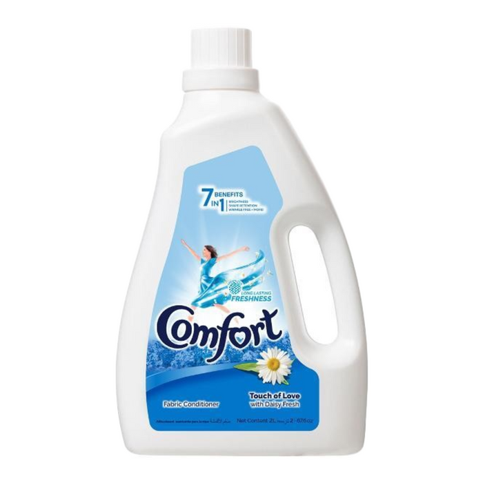 Comfort 2 Litre Fabric Softener -  Touch Of Love With Daisy Fresh