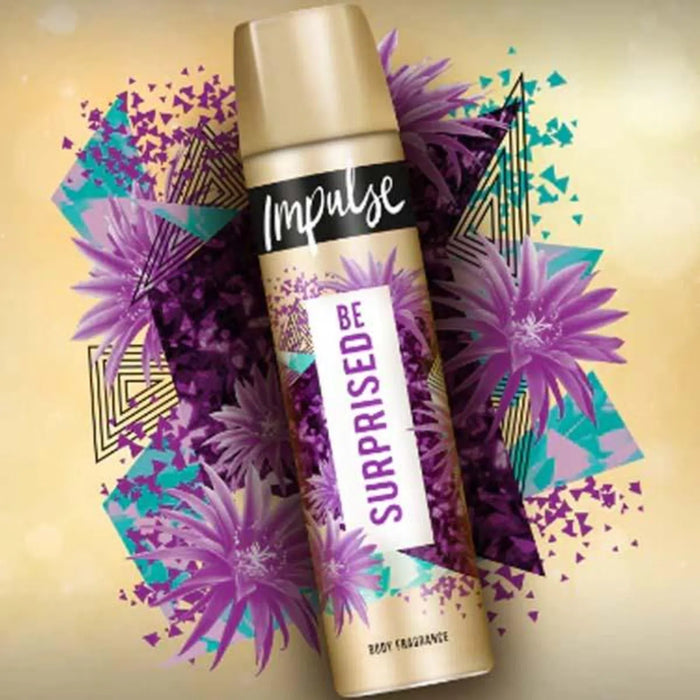 Impulse Body Spray Deodorant Be Surprised 75ml
